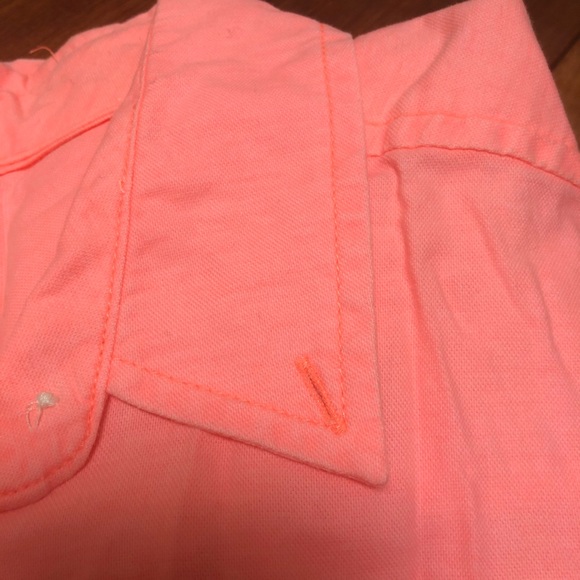 GAP coral button down shirt - Picture 3 of 3